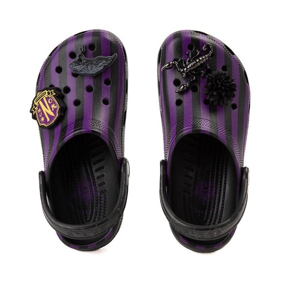 Wednesday x Crocs Classic Nevermore Academy Clog Women's size - Picture 2 of 3
